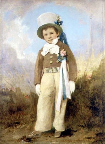 Bir çocuğun portresi by Austrian School