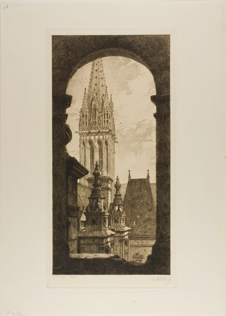 Aziz Pierre, Caen by Axel Herman Haig