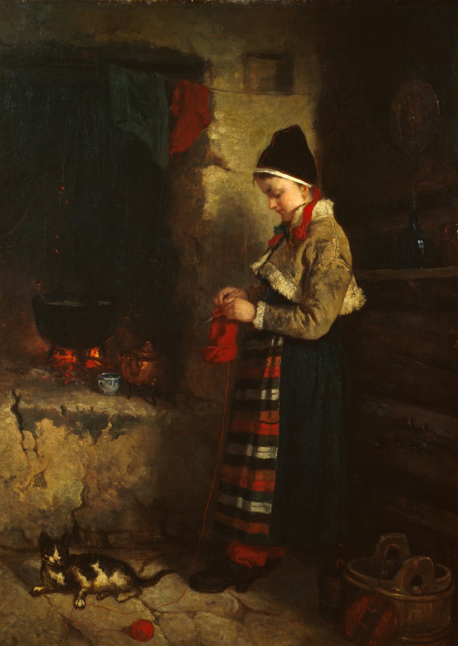 kız örgü by Axel Hjalmar Ender