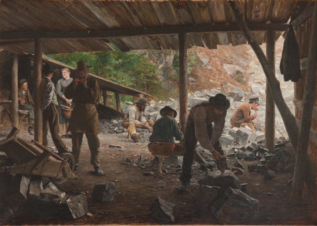 taş işçileri by Axel Jungstedt