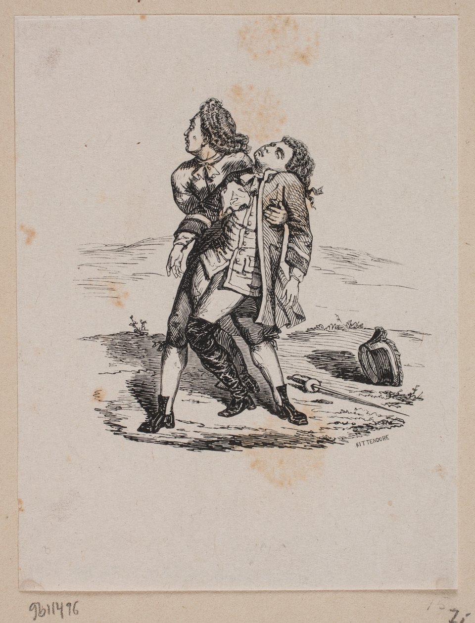 ve düello by Axel Theodor Kittendorff