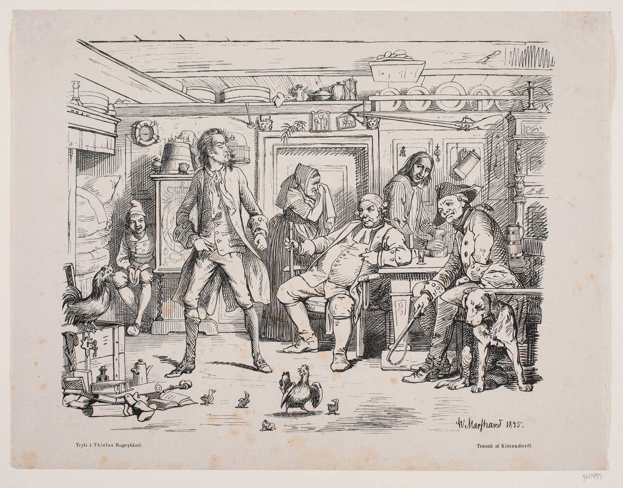 Erasmus Montanüs by Axel Theodor Kittendorff