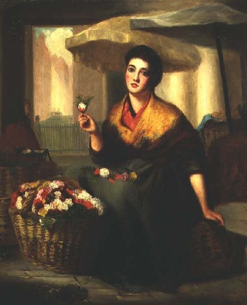 Çiçek Satıcısı by B.G. Head
