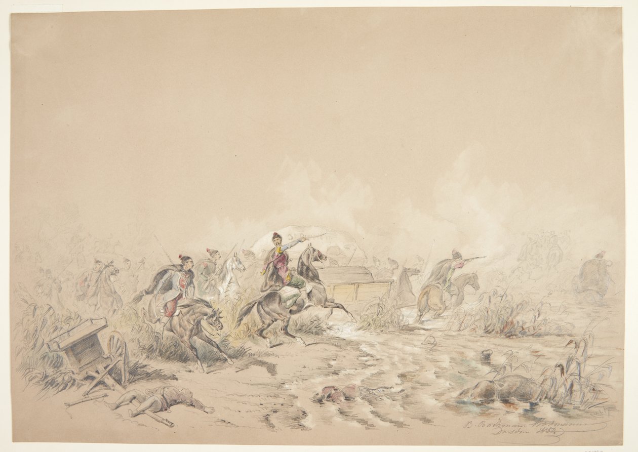 savaş sahnesi by B. Bachmann Hohmann