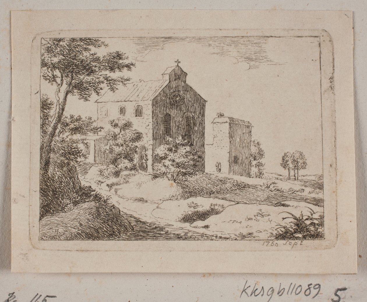 Manastır binası by B. Flügge