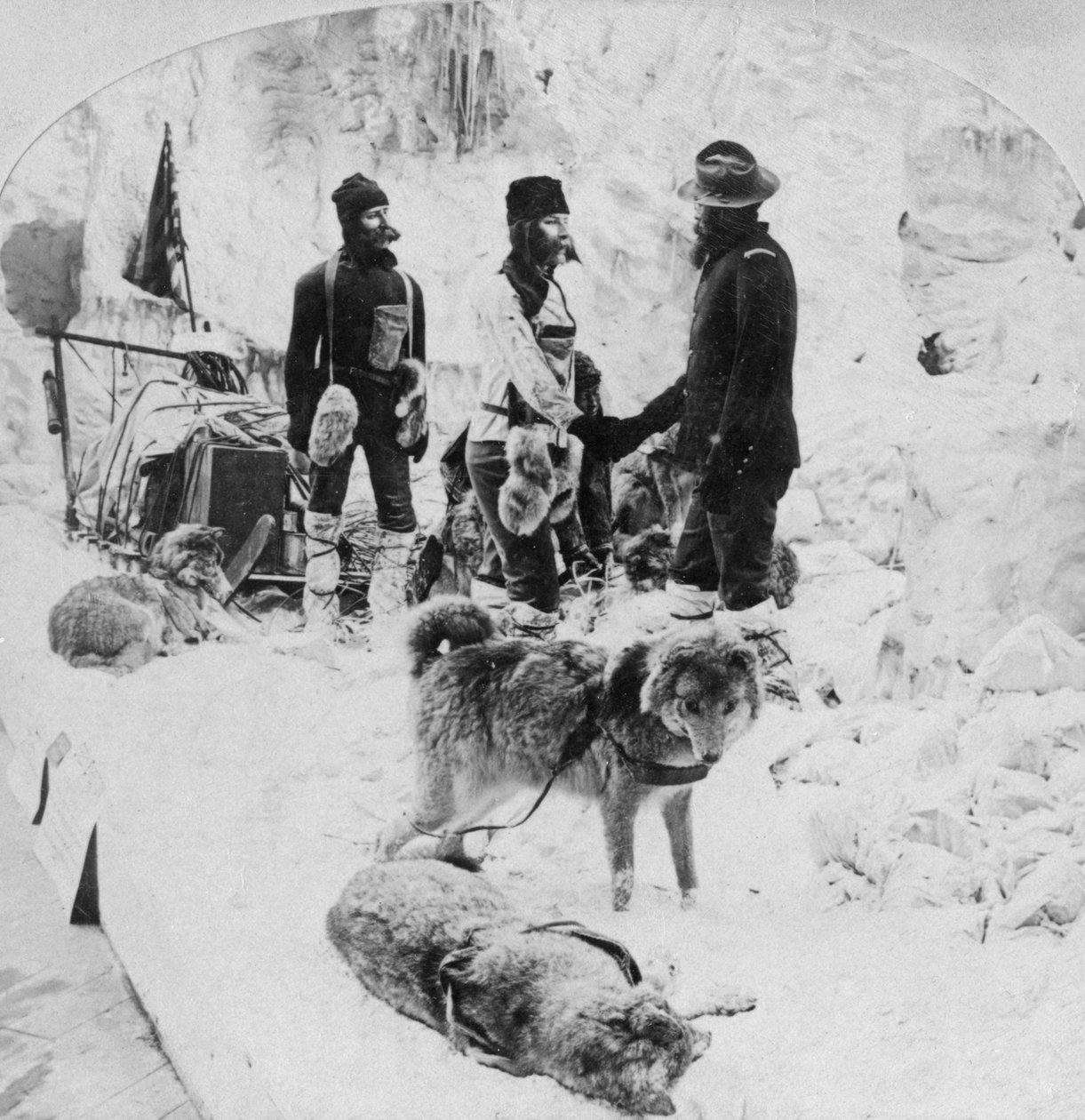 Greely seferi, 1893. by B. W. Kilburn