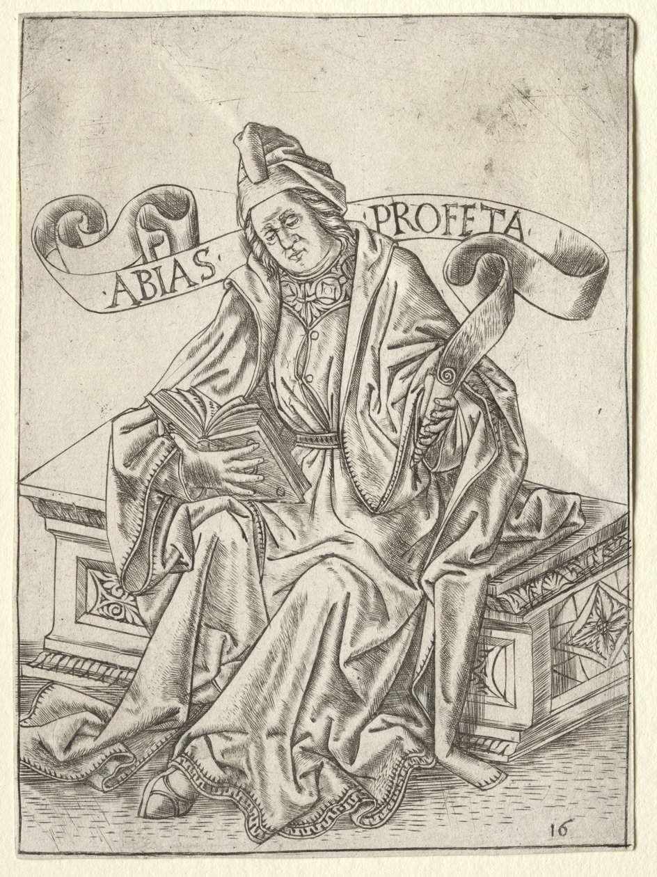 Peygamberler: Obadya, c. 1470-1475. by Baccio Baldini