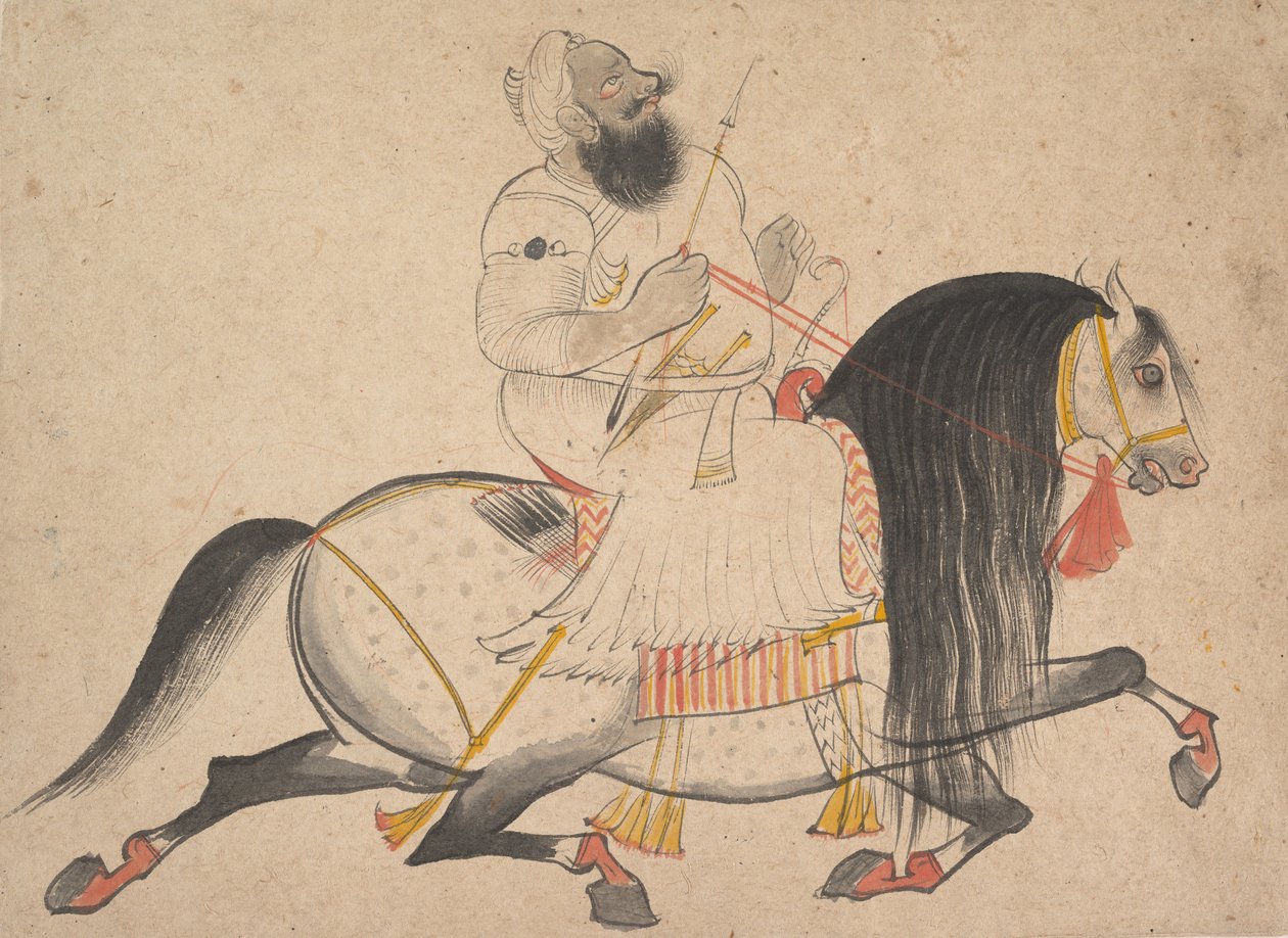 Bir Soylunun Binicilik Portresi, ca. 1775. by Bakhta