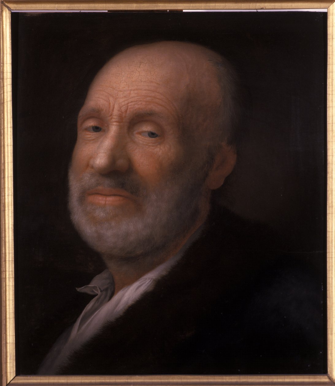 Yaşlı bir adamın portresi by Balthasar Denner