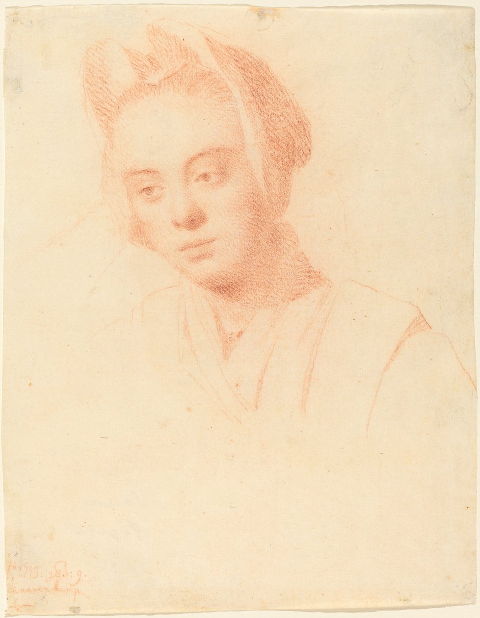 Sanatçının Karısı Esther by Balthasar Denner