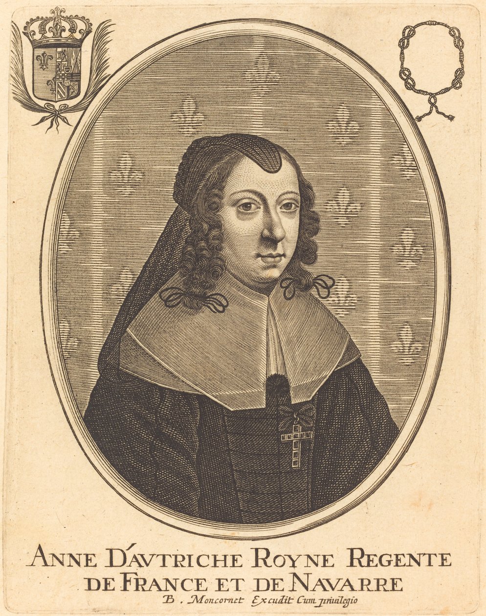 Avusturyalı Anne by Balthasar Moncornet