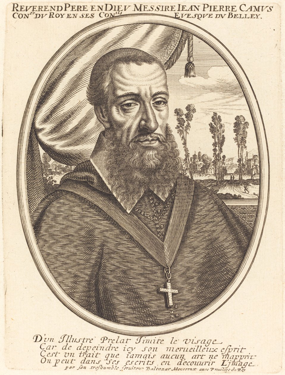Jean Pierre Camus by Balthasar Moncornet