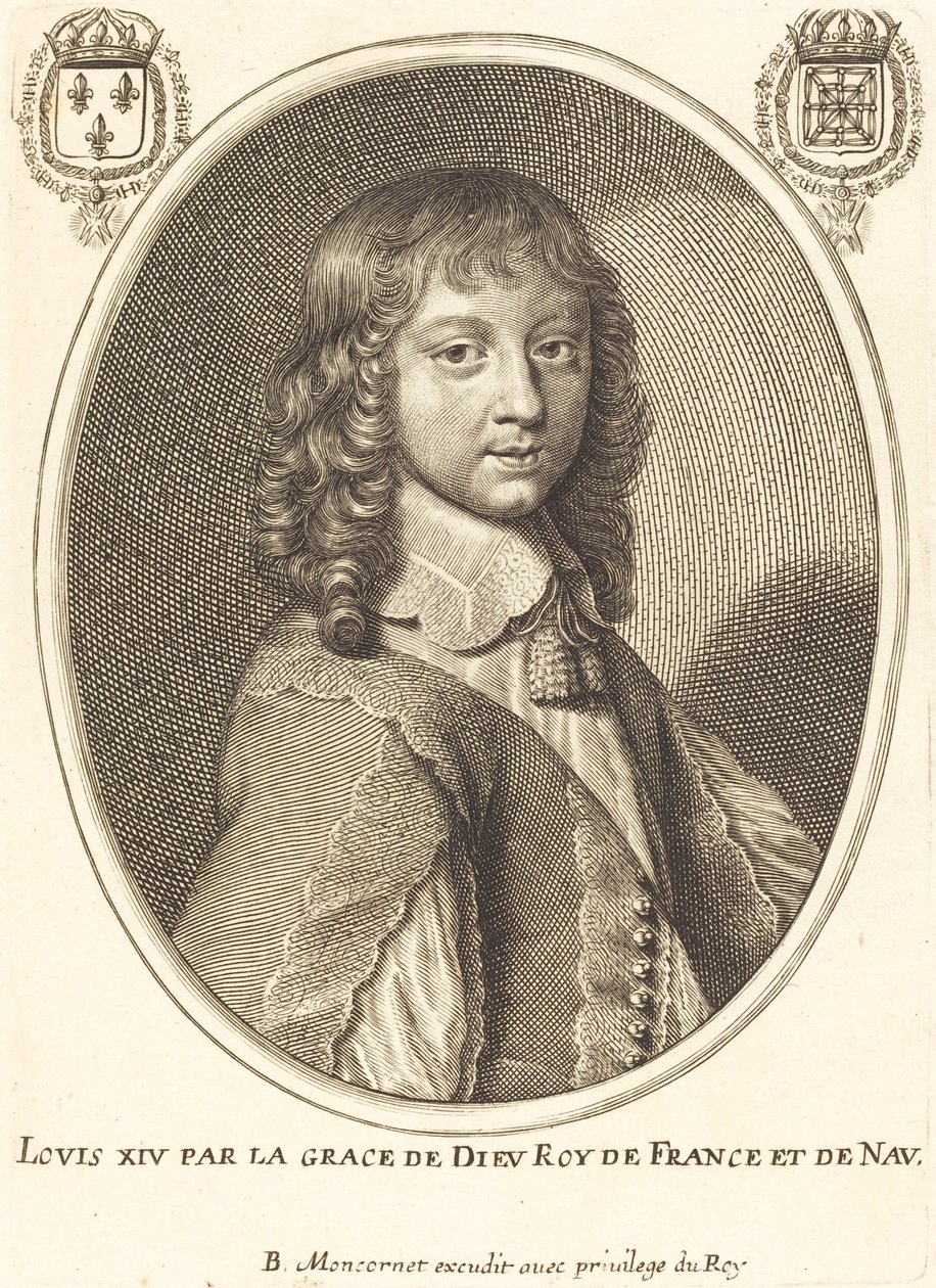 Louis XIV by Balthasar Moncornet
