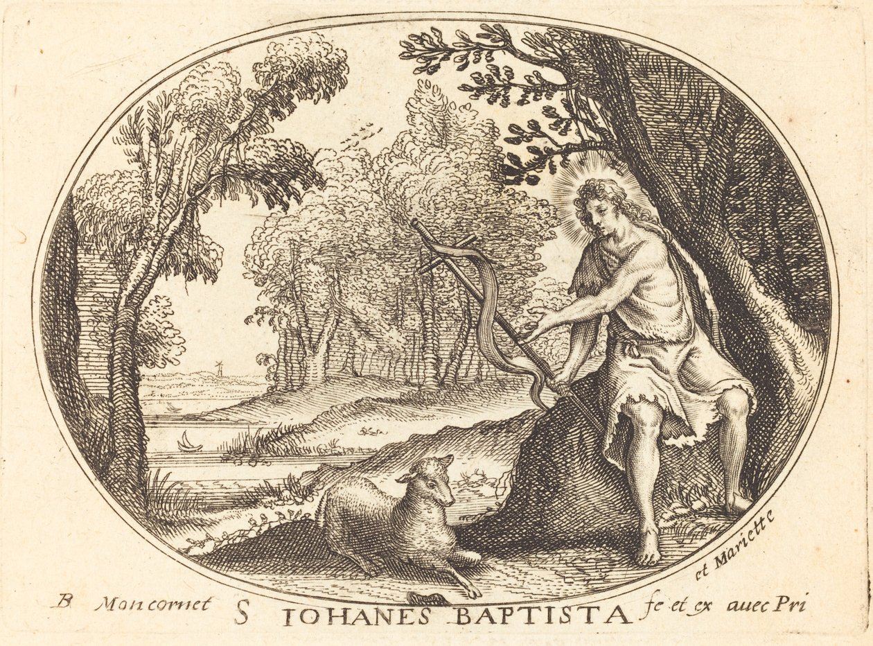 Aziz John the Baptist by Balthasar Moncornet