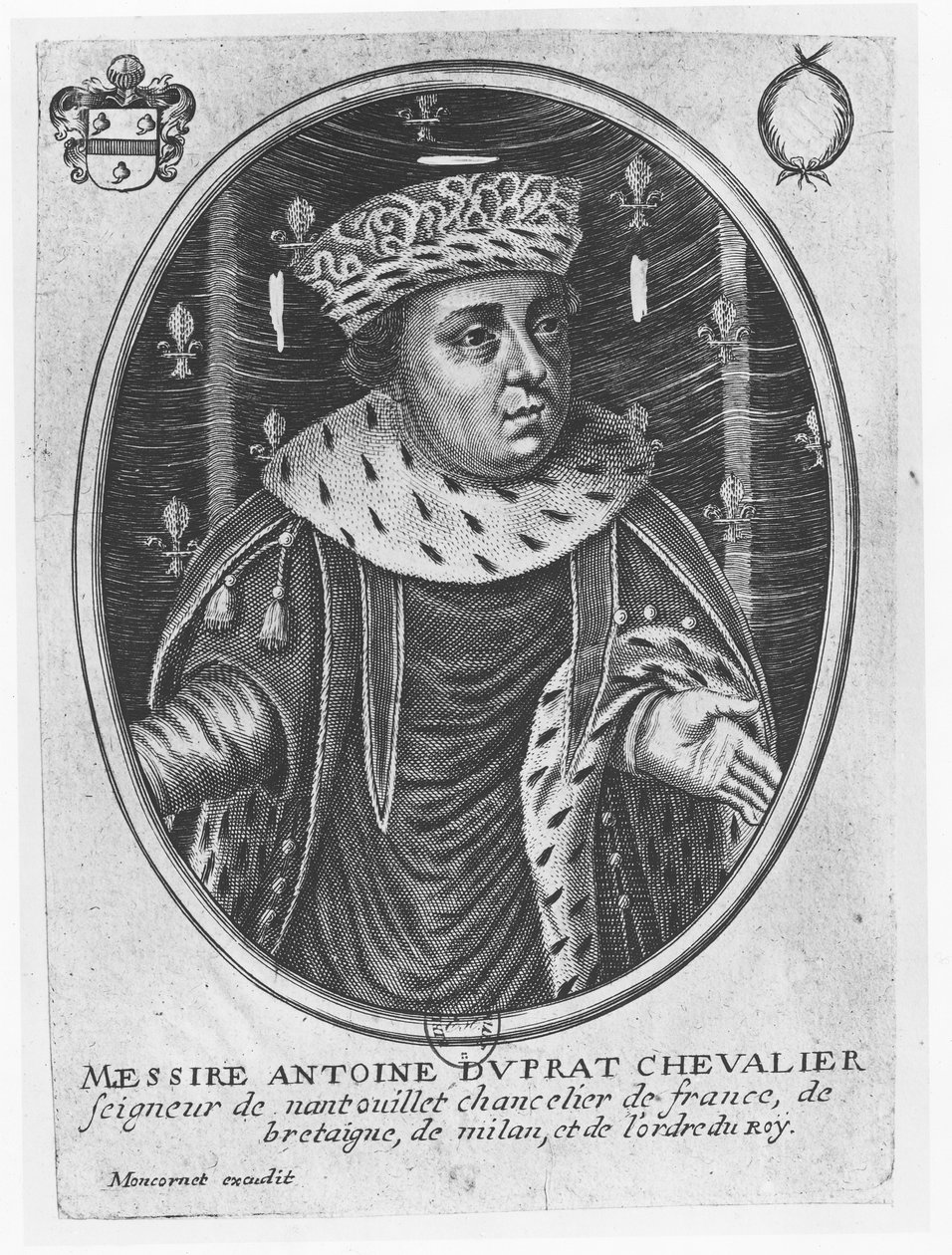Antoine Duprat by Balthazar Moncornet