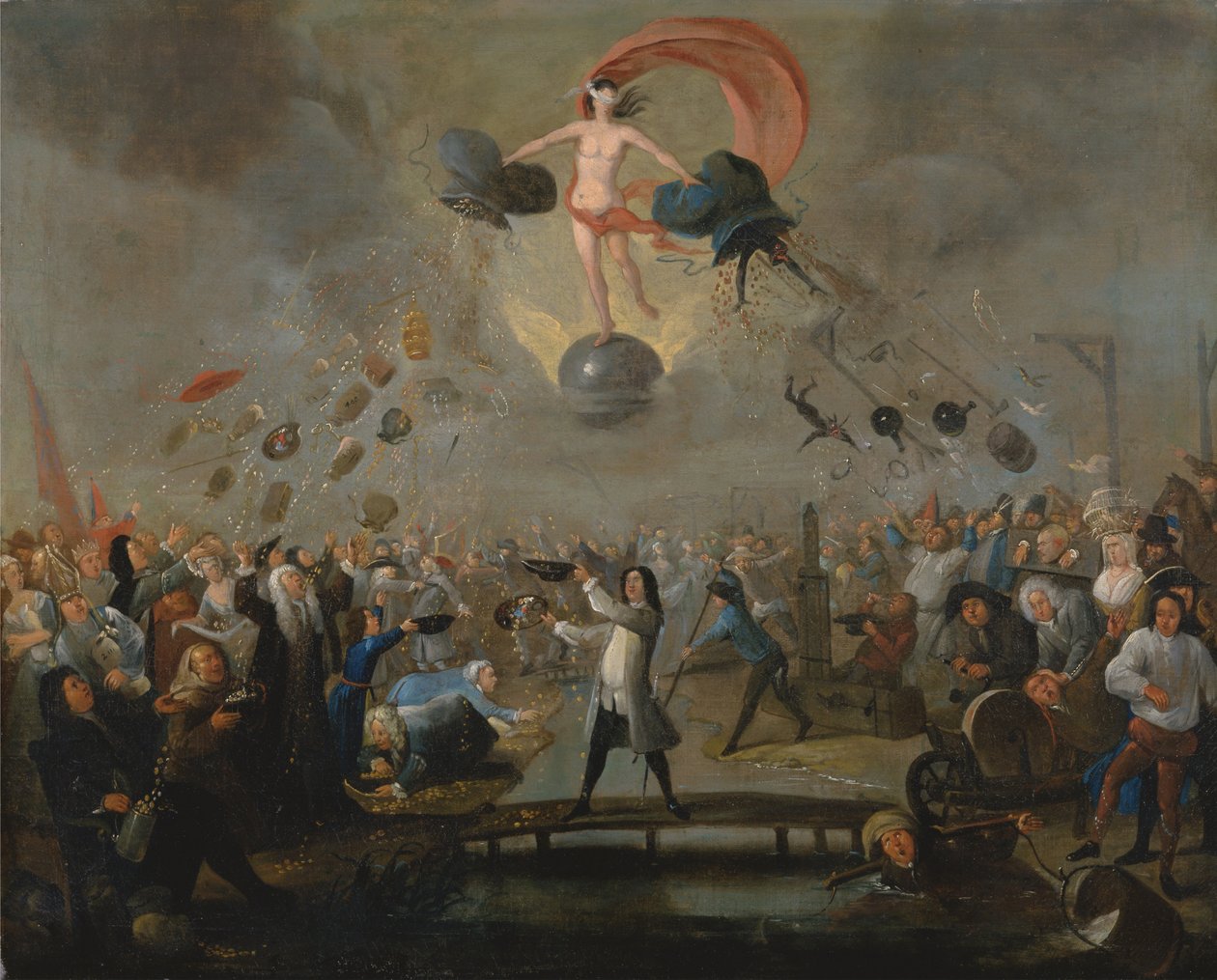 Fortune Alegori, yaklaşık 1730 by Balthasar Nebot