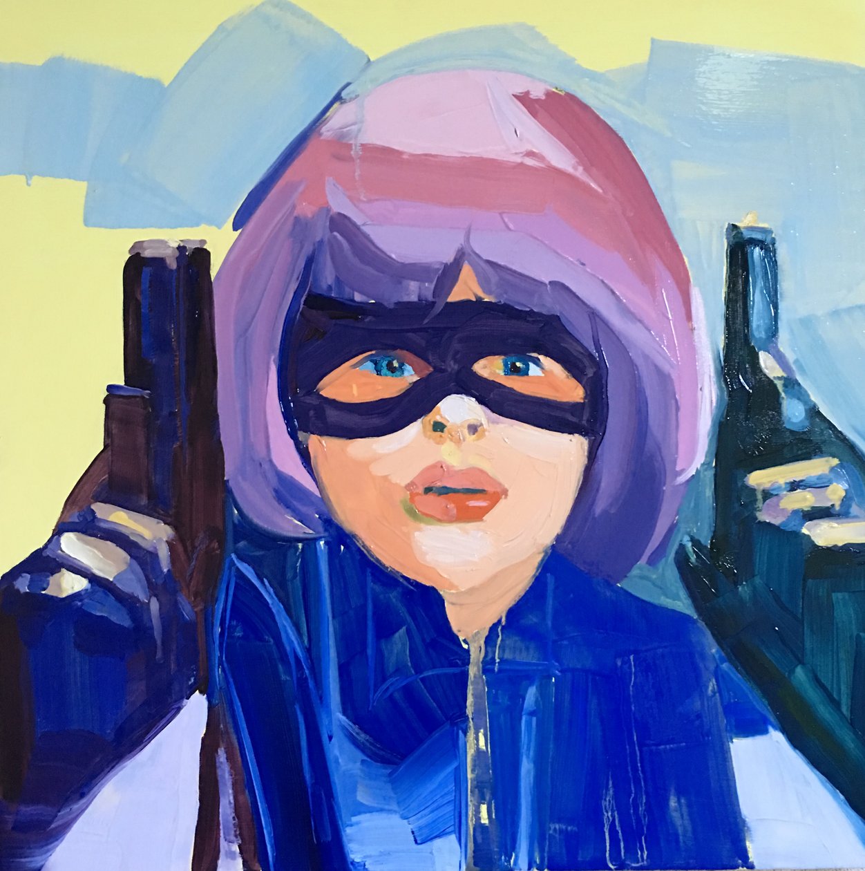 süper kız, 2016 by Barbara Hoogeweegen