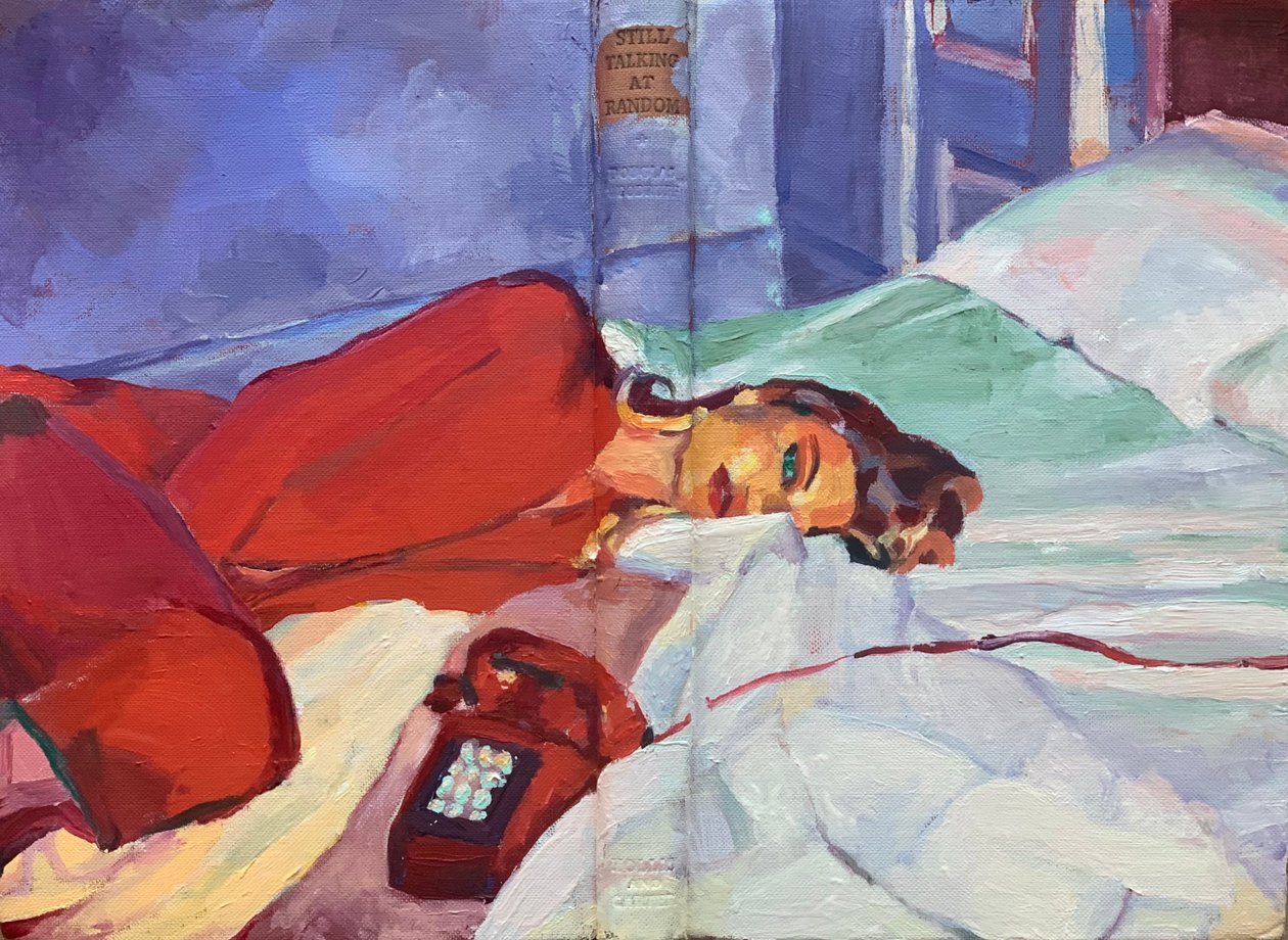 hala rastgele konuşuyor, 2023 by Barbara Hoogeweegen