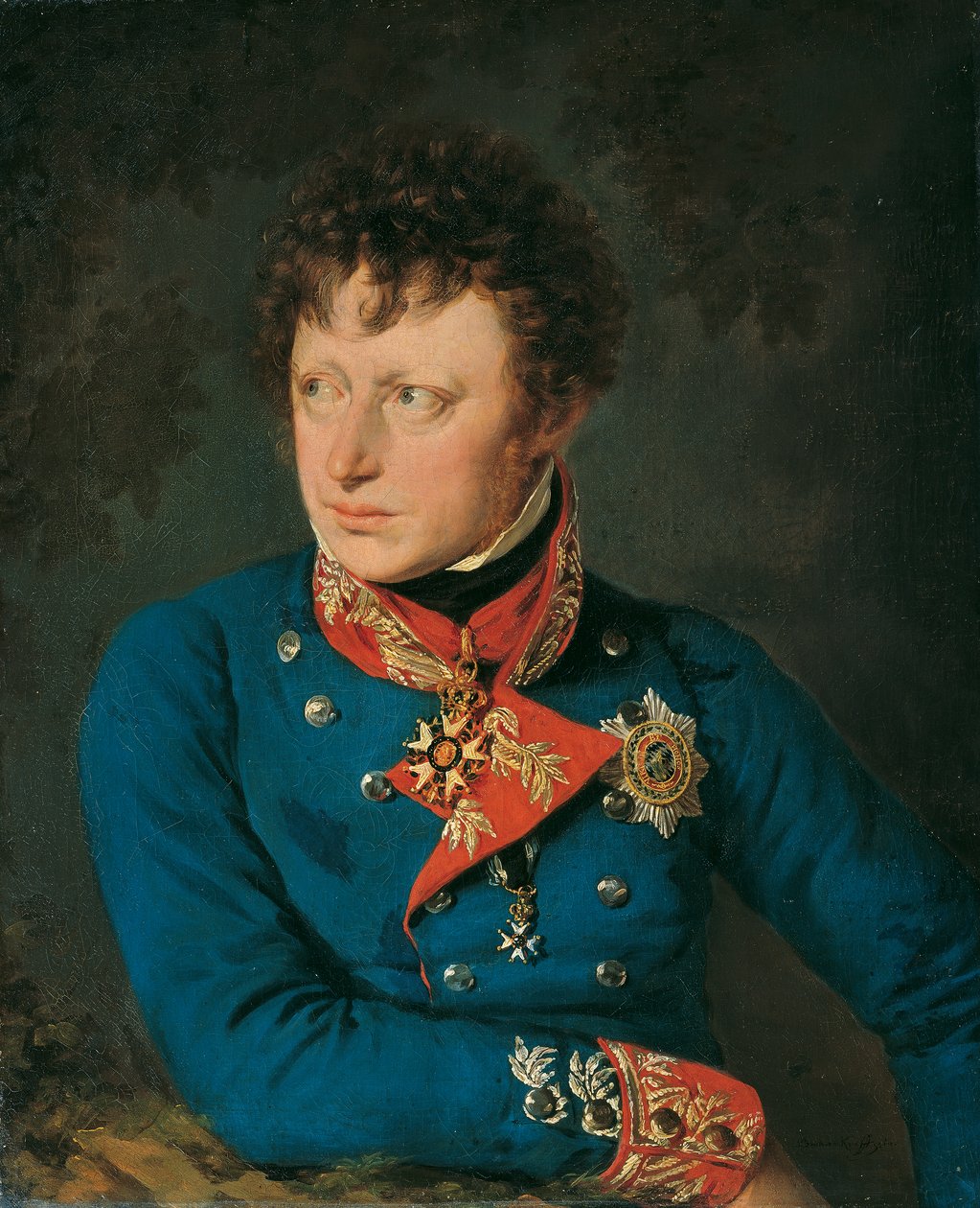 Bavyera Korgeneral Clemens Freiherr von Raglovich by Barbara Krafft