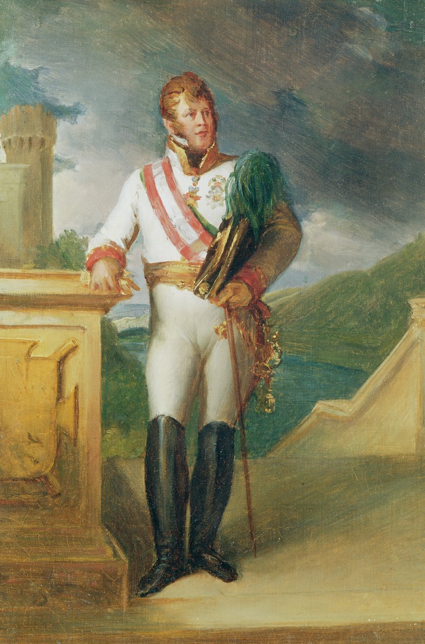 Charles-Philippe (1771-1820) Schwartzenberg Prensi by Baron François Pascal Simon Gérard
