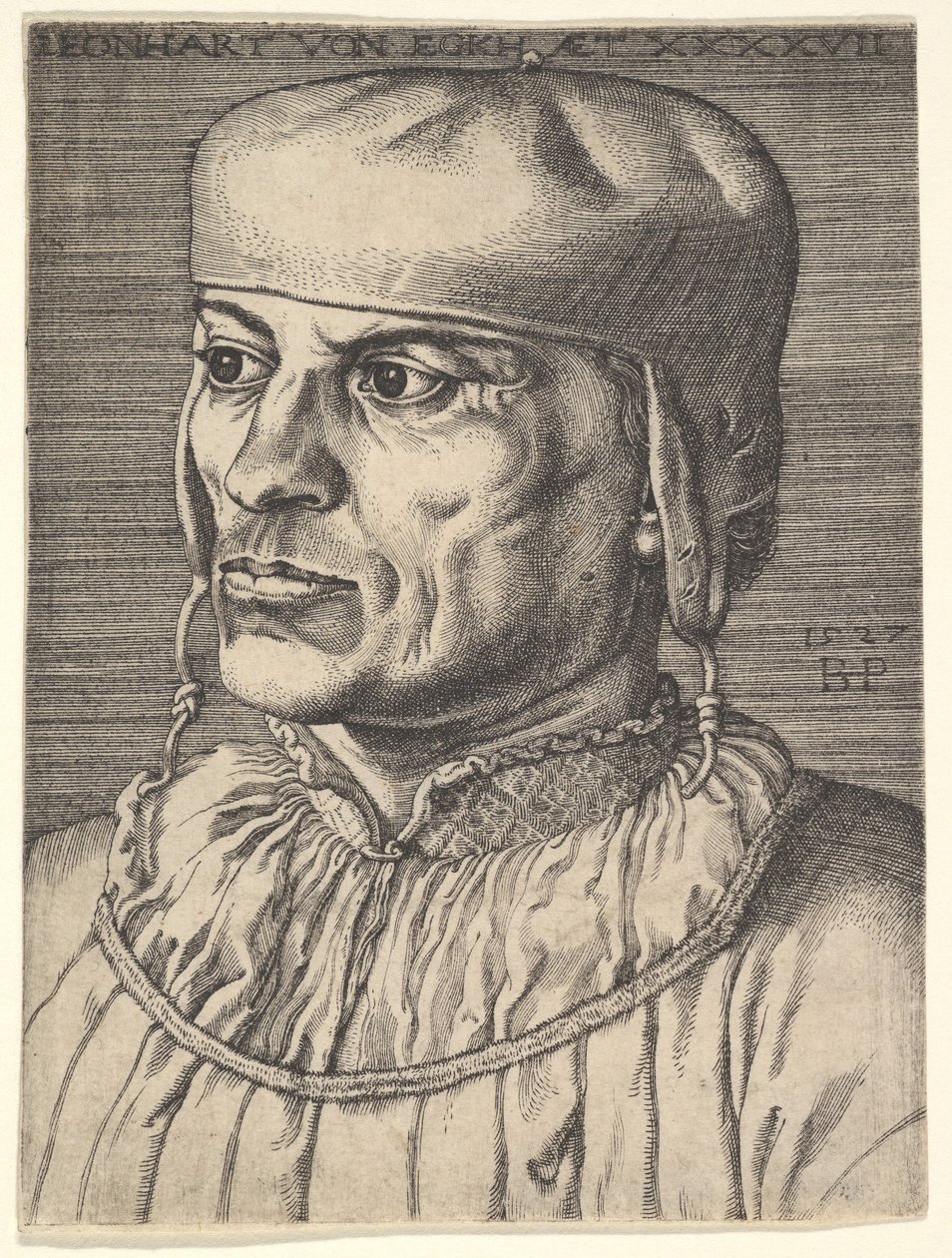 Leonhart von Eck, 1527. by Barthel Beham