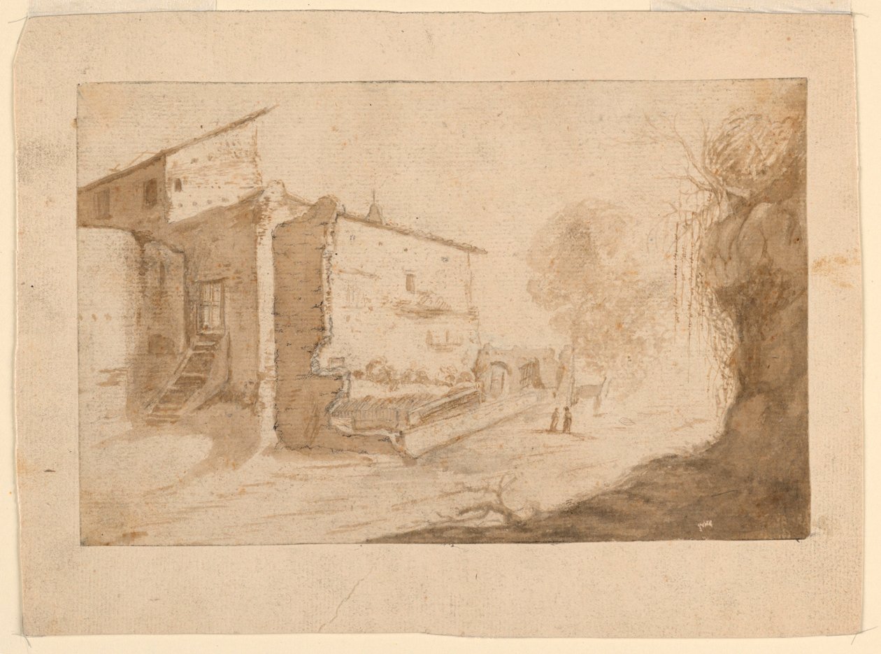İtalyan Köyü by Bartholomeus Breenbergh