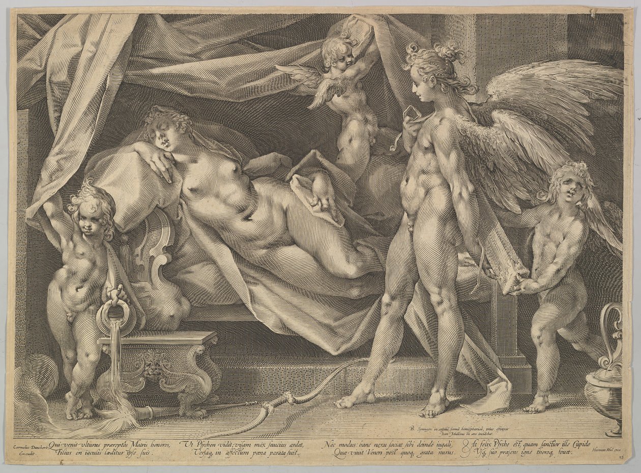 Aşk Tanrısı ve Ruh, ca. 1631 by Bartholomeus Spranger