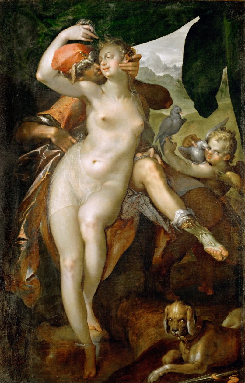 by Bartholomeus Spranger