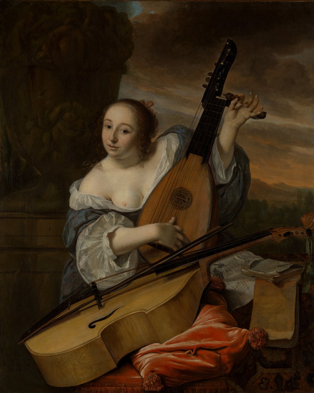 Müzisyen, 1662. by Bartholomeus van der Helst