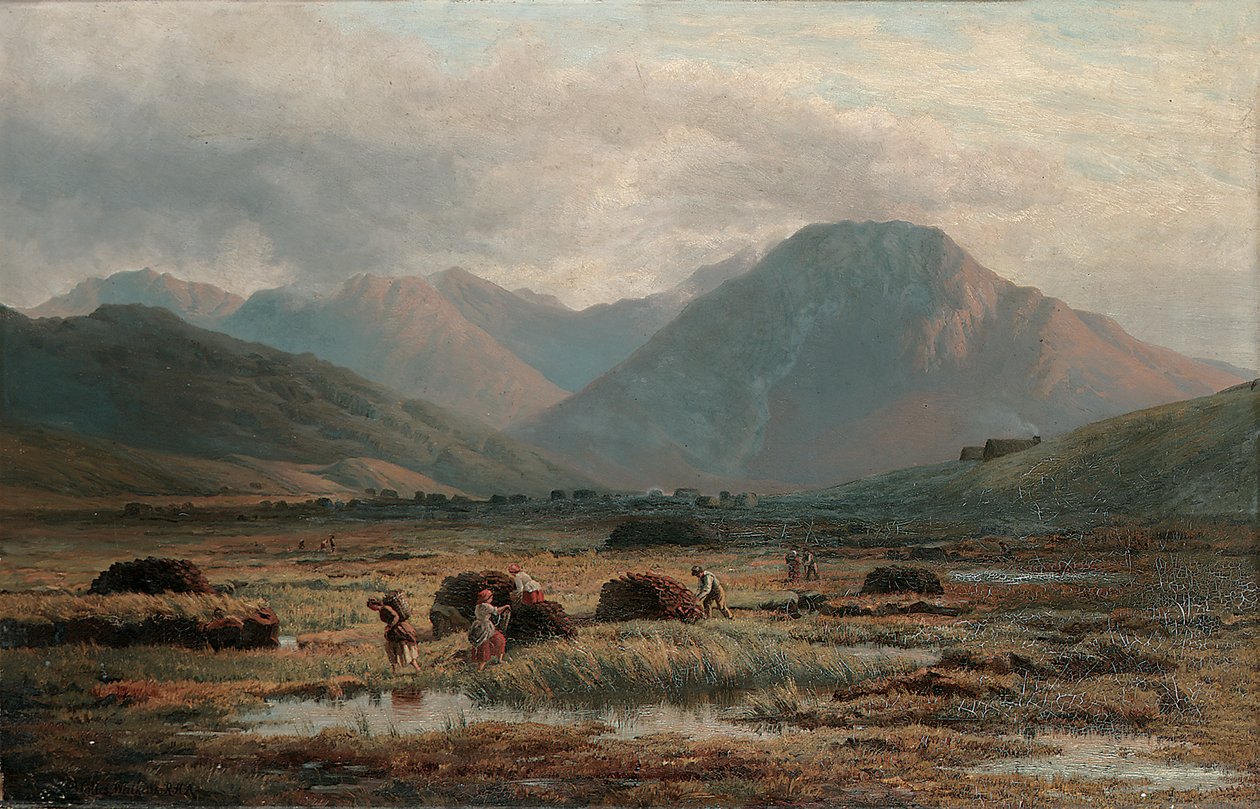 Turba Bataklığı, Letterfrack, Connemara by Bartholomew Colles Watkins