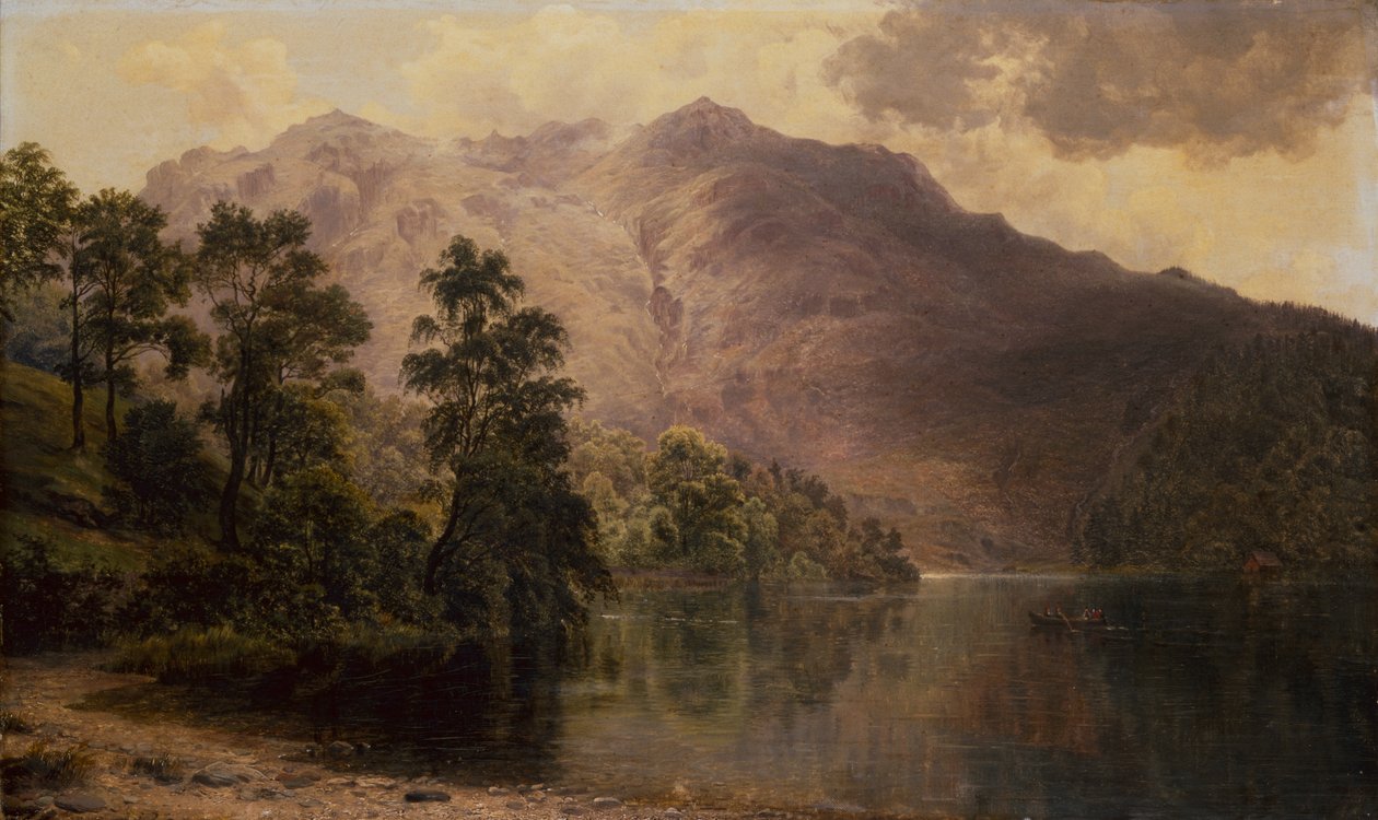 Ullswater (tuval üzerine yağlı boya) by Bartholomew Colles Watkins