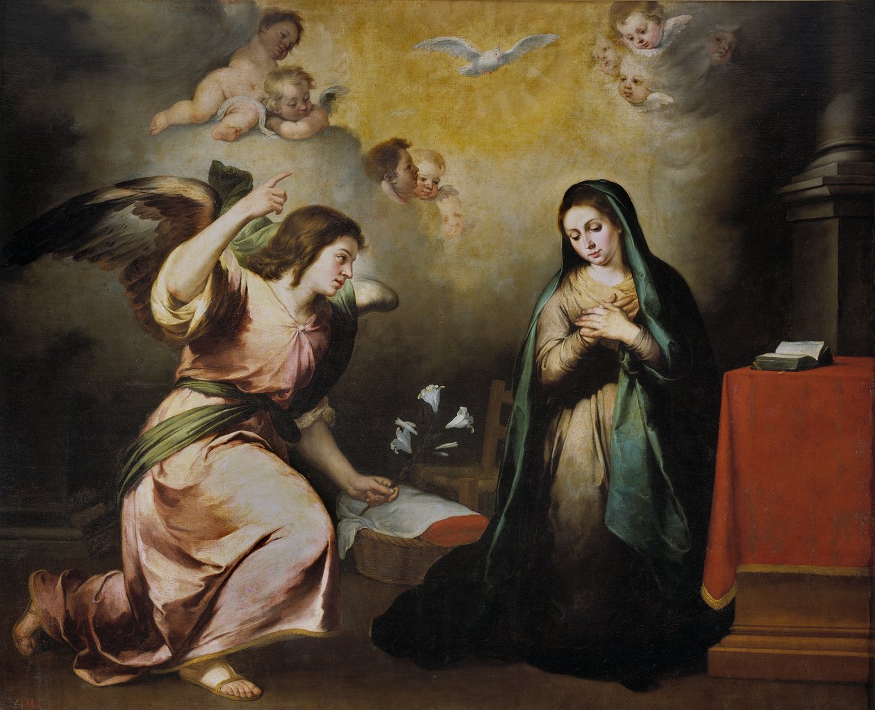 Duyuru by Bartolomé Esteban Murillo
