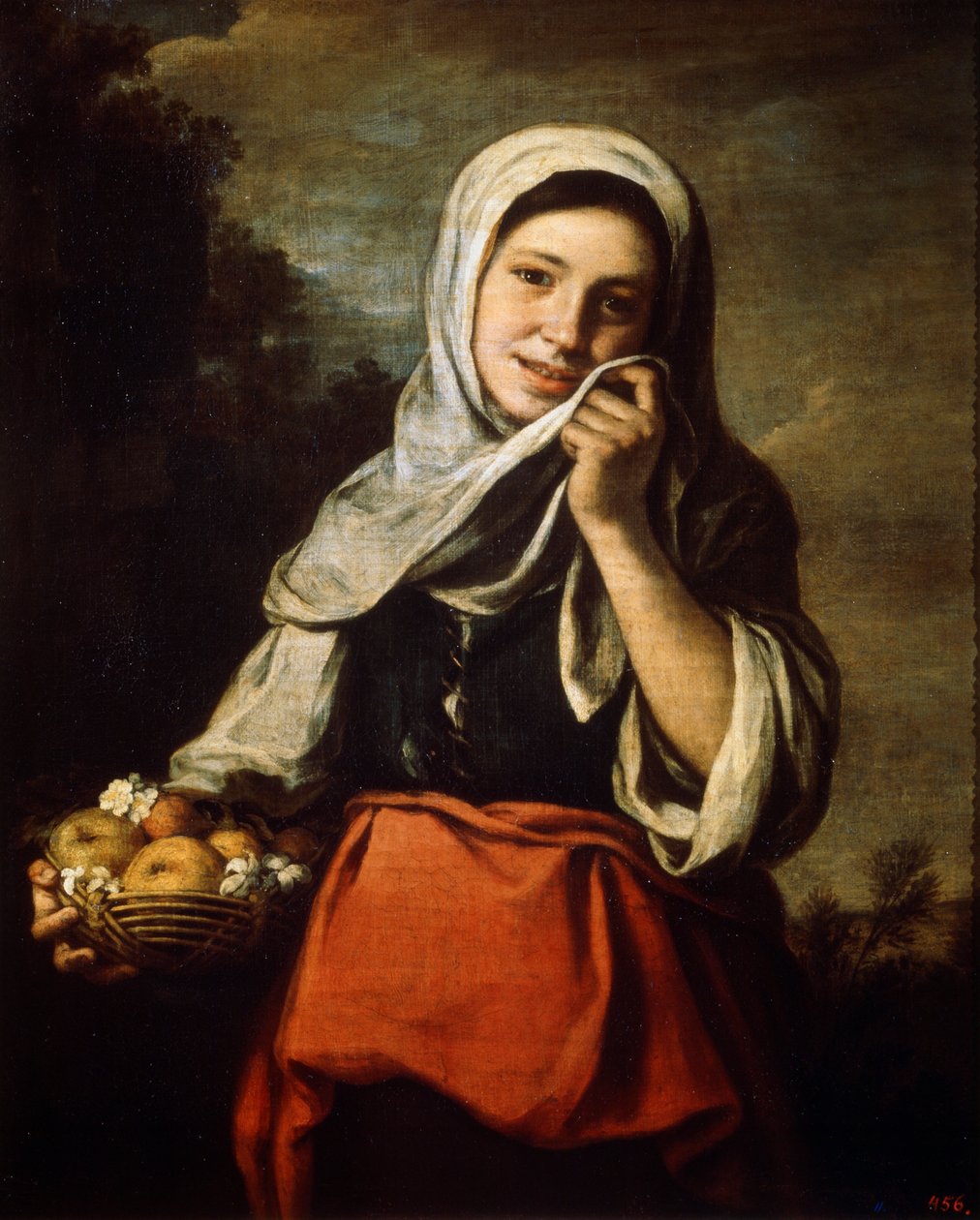 Meyve Satan Kız, c1650-c1660 by Bartolomé Esteban Murillo