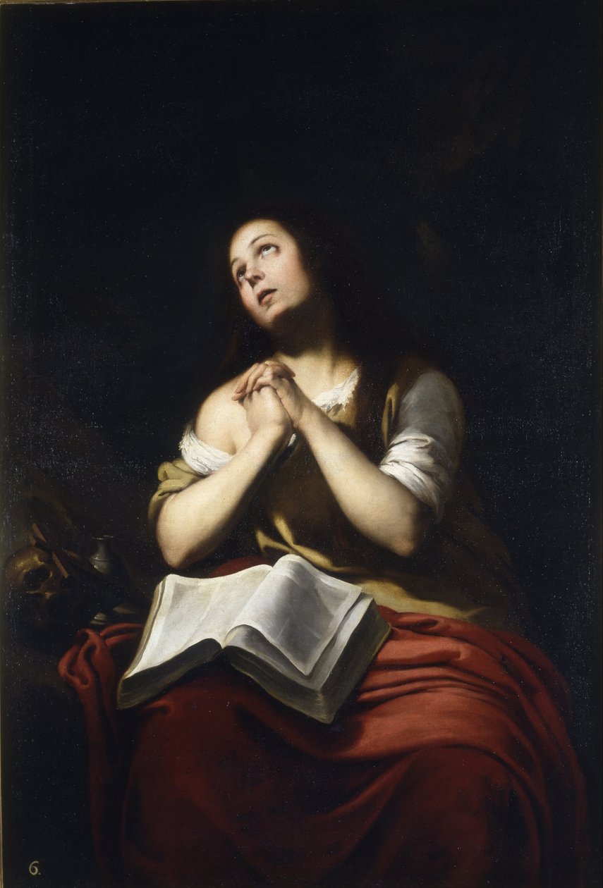 Pişman Mary Magdalene by Bartolomé Esteban Murillo
