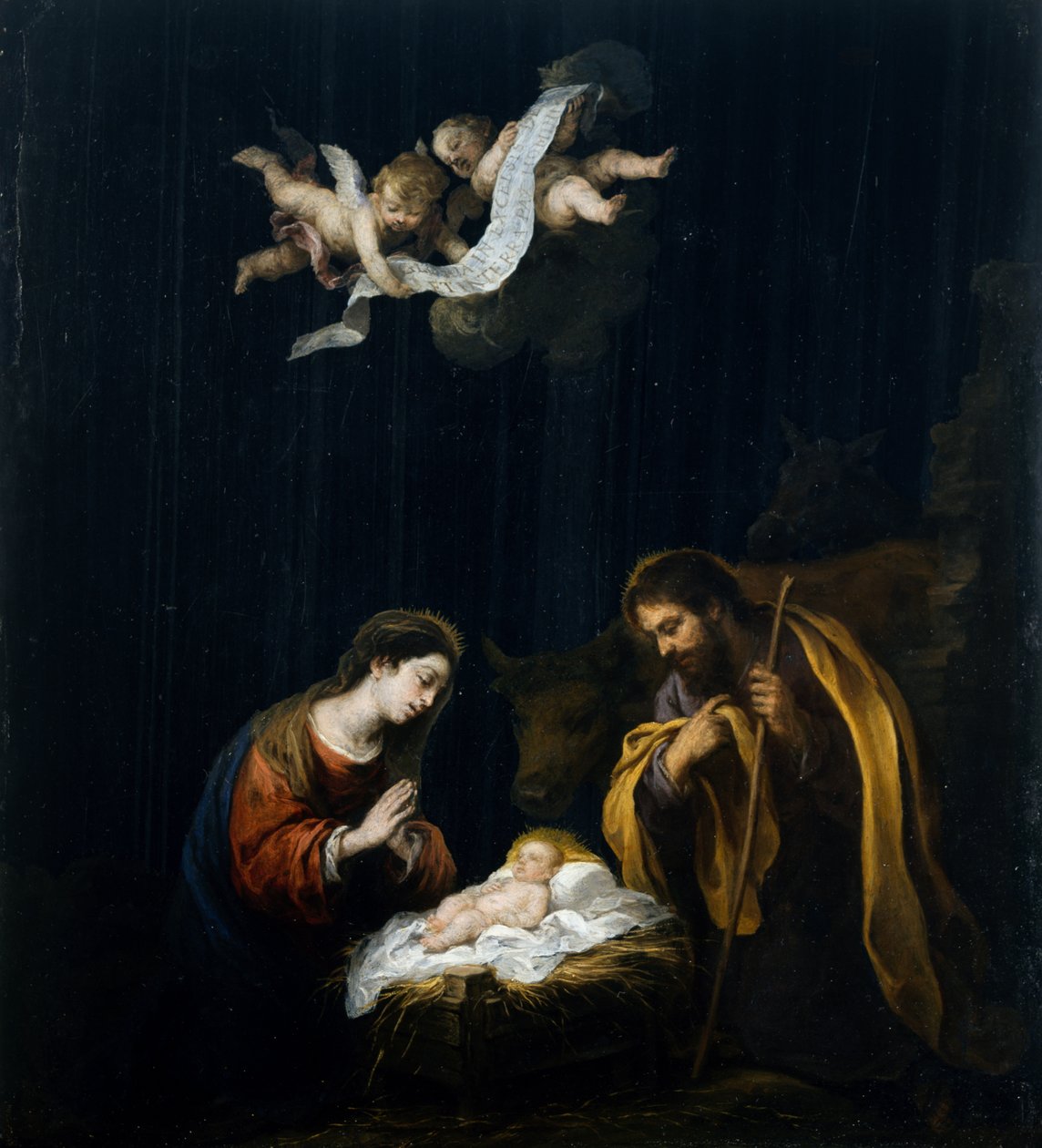 Doğuş, c.1665-70 (obsidiyen üzerine yağlı boya) by Bartolomé Esteban Murillo