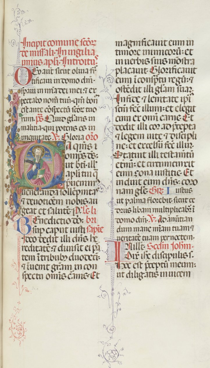 Yanlış satış: Fol. 327: Aziz Bartholomeos, 1469. by Bartolomeo Caporali