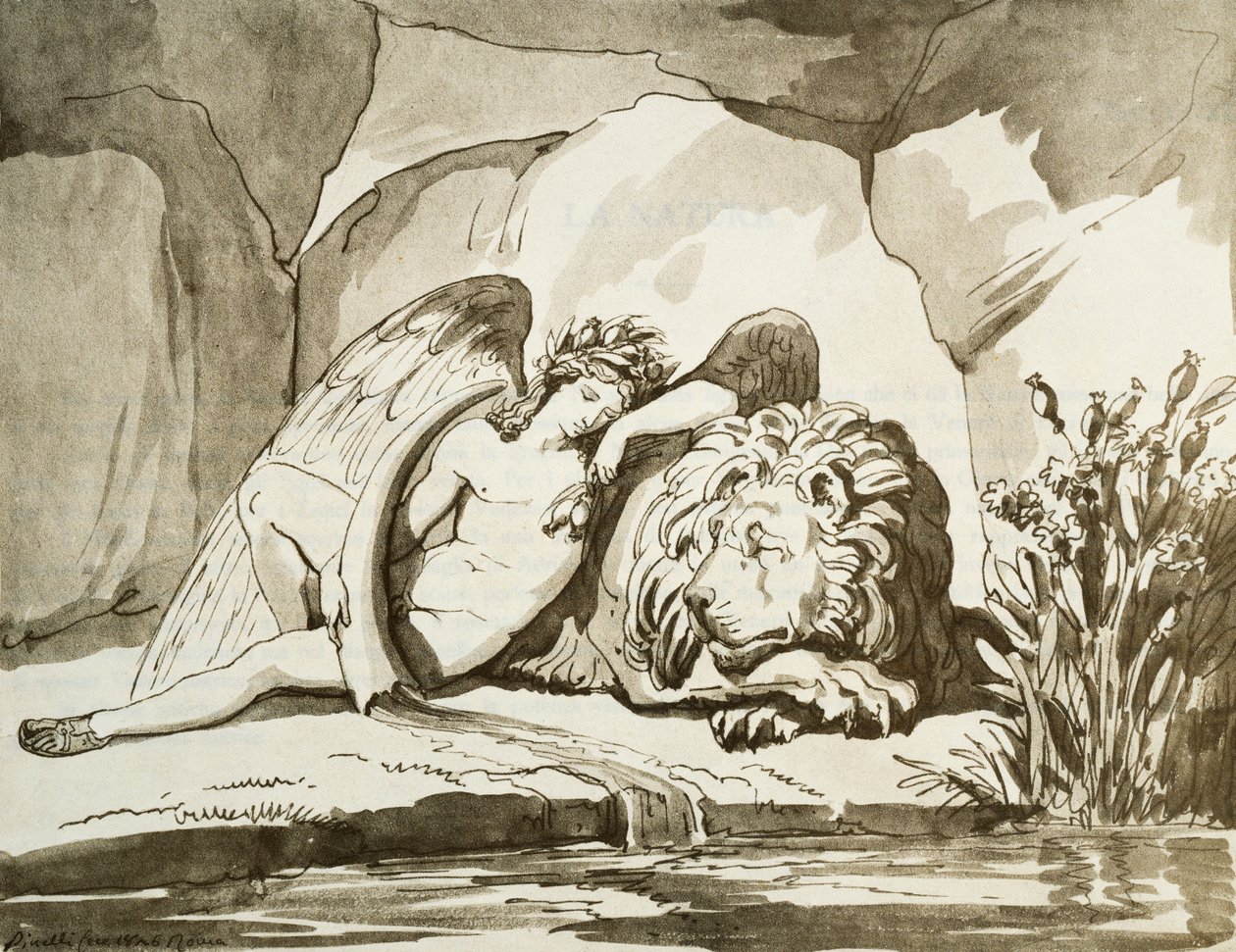 Hipnoz (Uyku) by Bartolomeo Pinelli