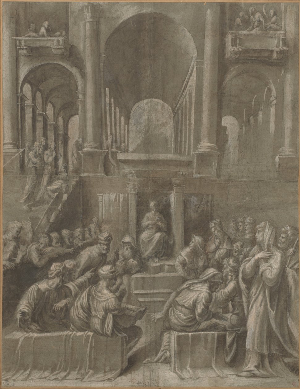 Doktorlar arasında İsa by Bartolomeo Ramenghi