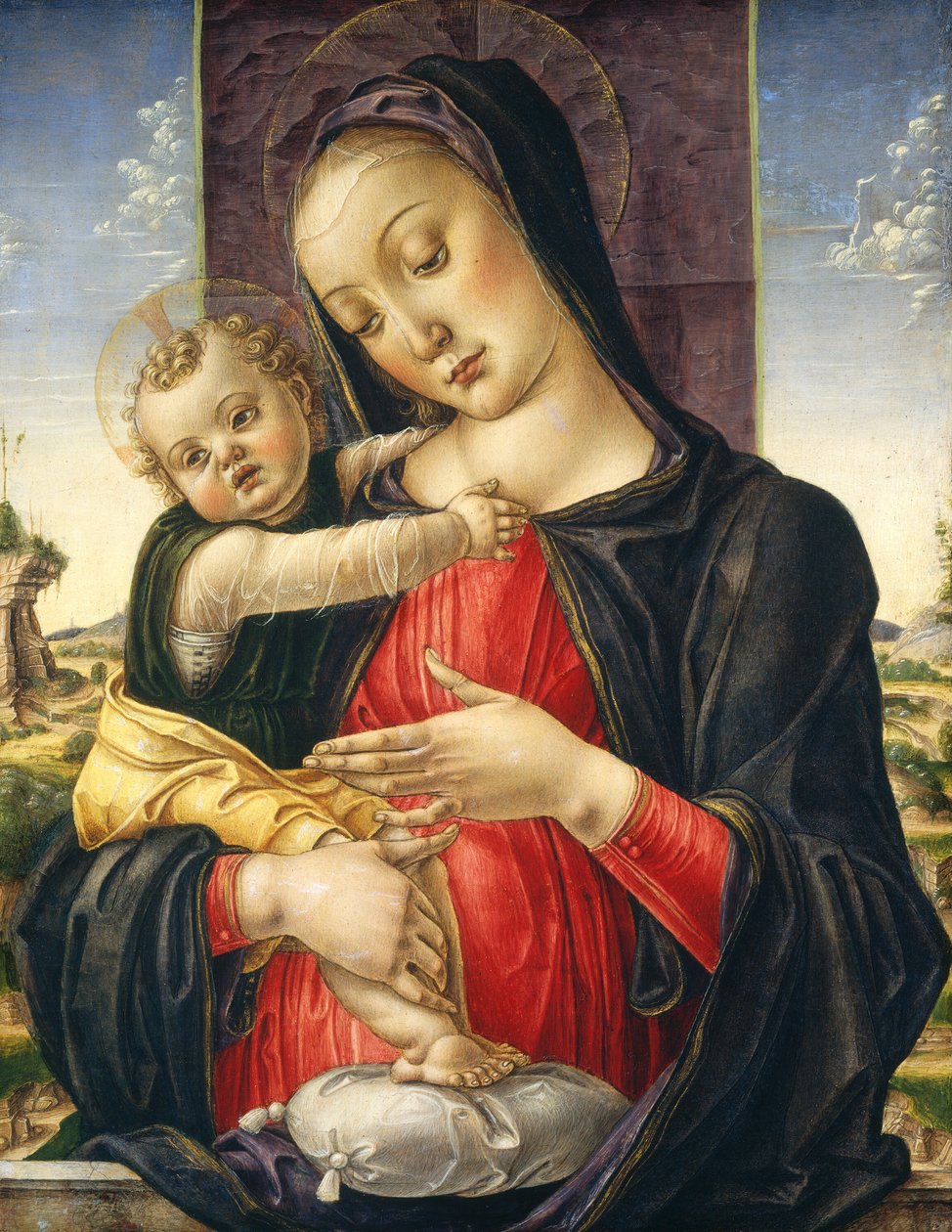 Madonna ve Çocuk, c. 1475. by Bartolomeo Vivarini