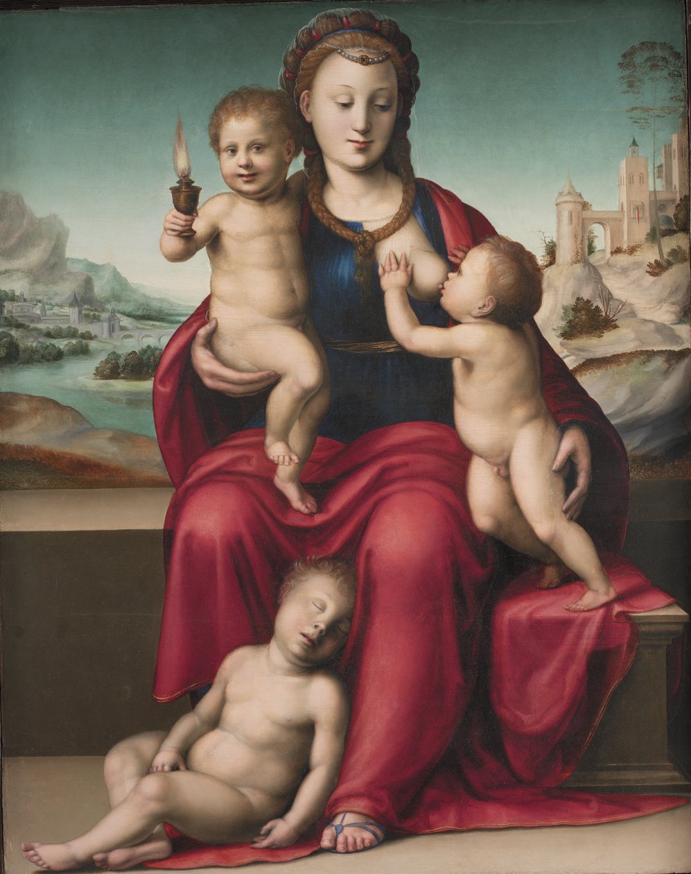 Caritas (Hayırseverlik) by Bartolomeo di Zanobi