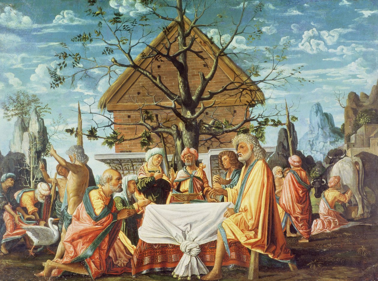 Philemon ve Baucis, c.1500 by Bartolommeo Suardi Bramantino