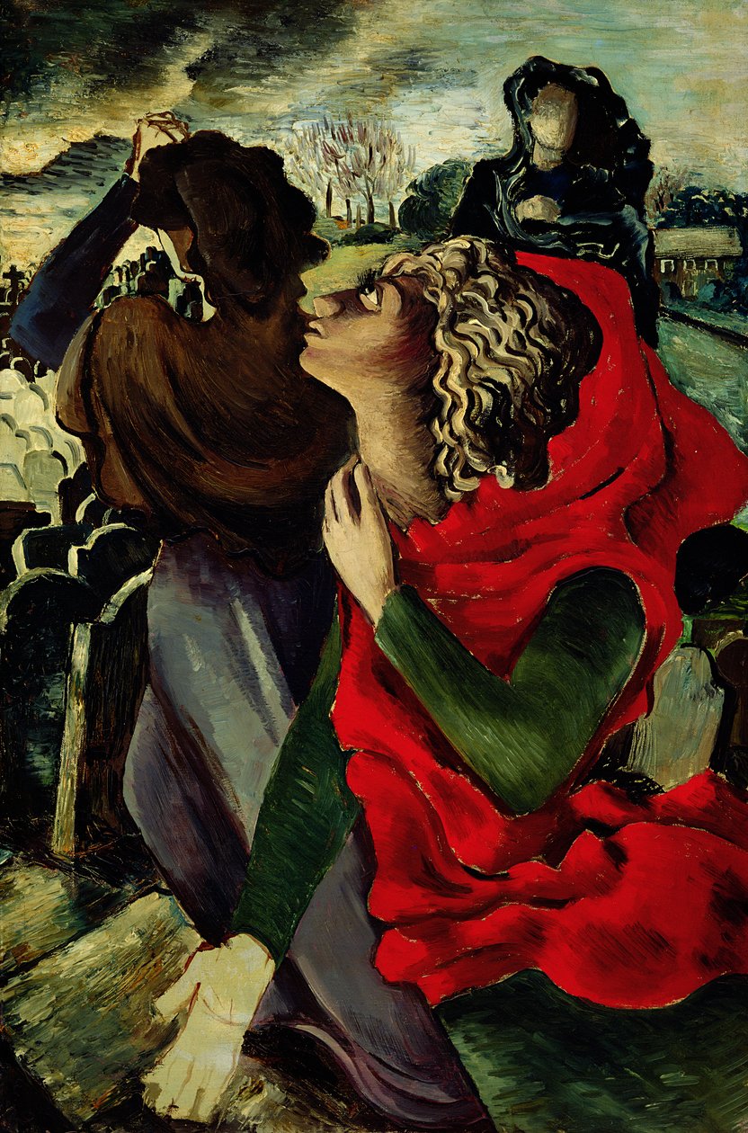Bronte Sisters (tuval üzerine yağlı boya) by Basil Taylor