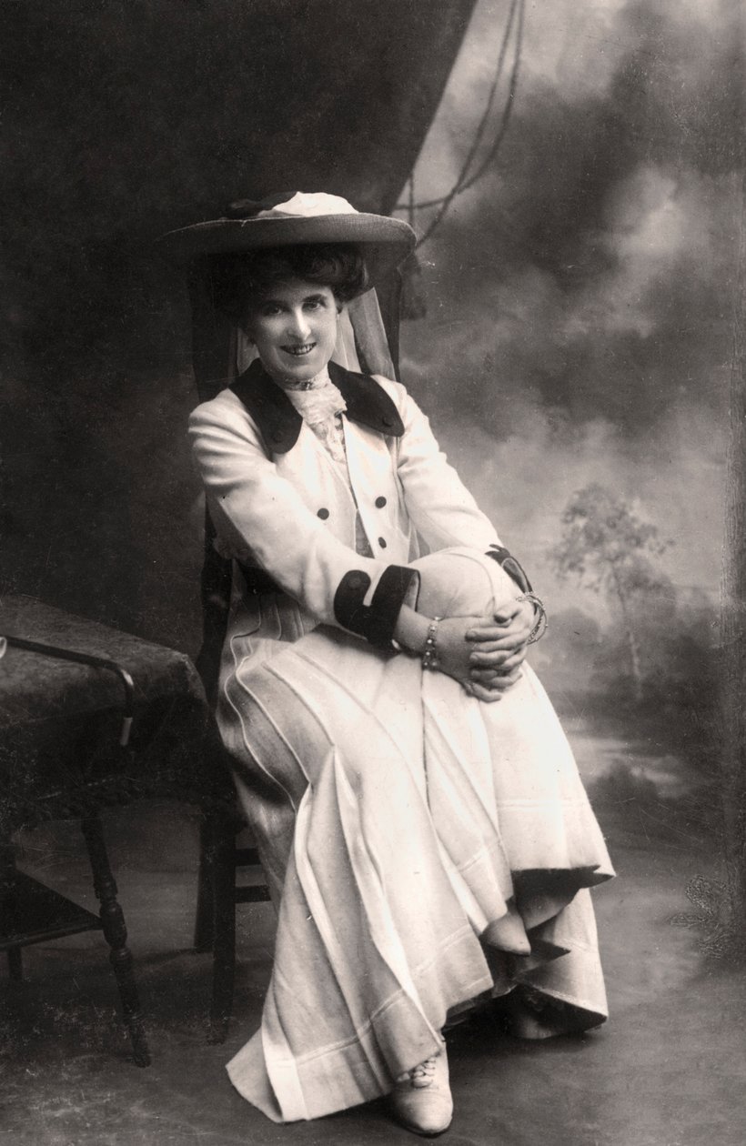 Decima Moore 1871-1964, İngiliz aktris, 1907. by Bassano Studio