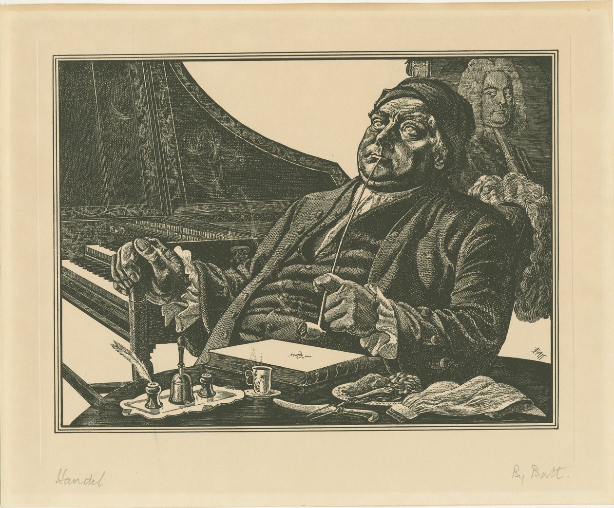 Handel, c.1930 by Batt
