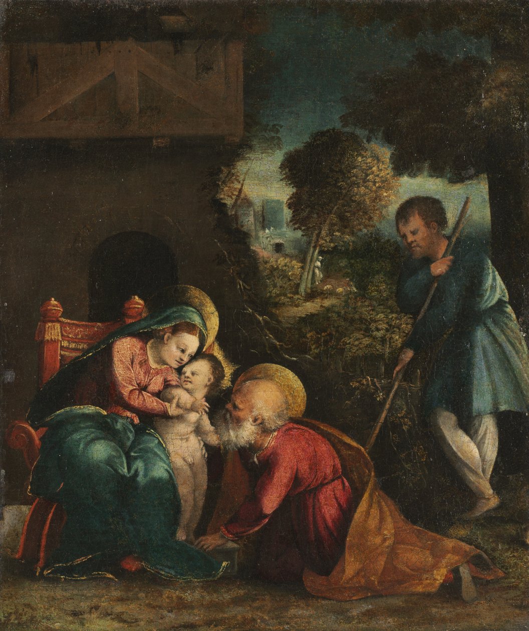 Çobanlı Kutsal Aile, 1520