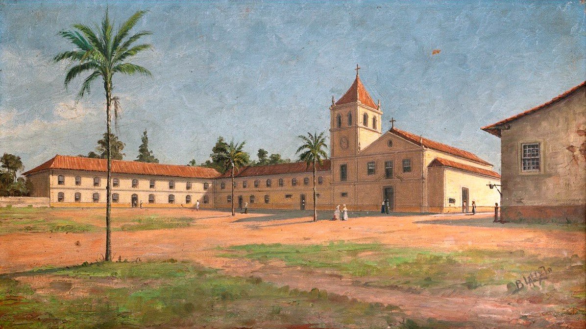 Veranda do Colegio by Benedito Calixto