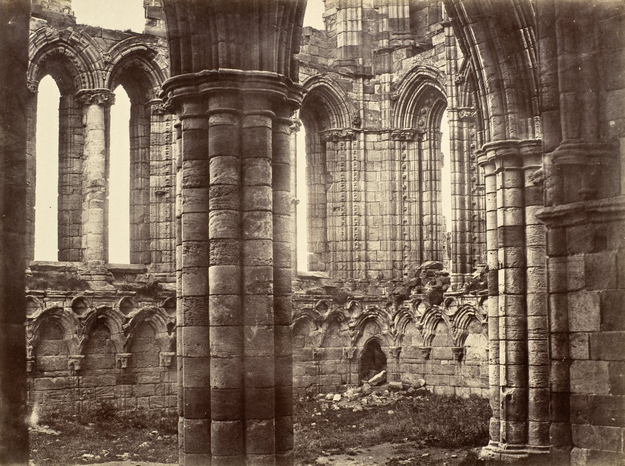 Whitby Manastırı, Yorkshire, Kuzey Transept by Benjamin Brecknell Turner