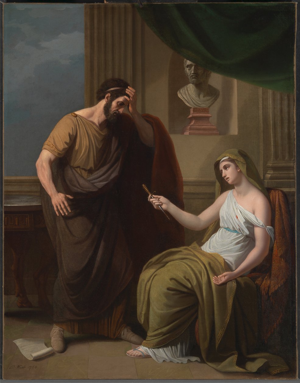 Paetus ve Arria by Benjamin West