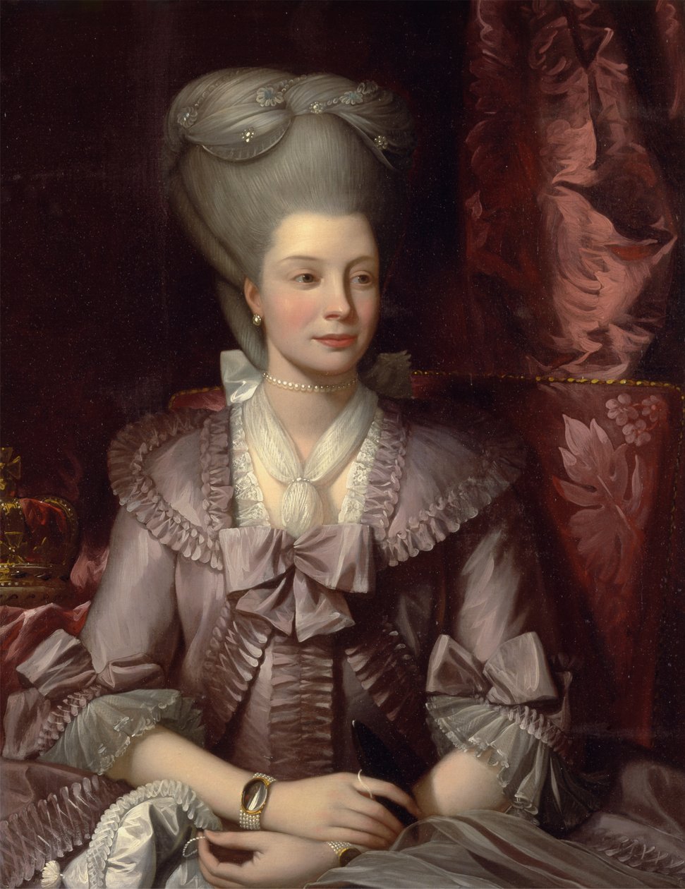 Kraliçe Charlotte by Benjamin West