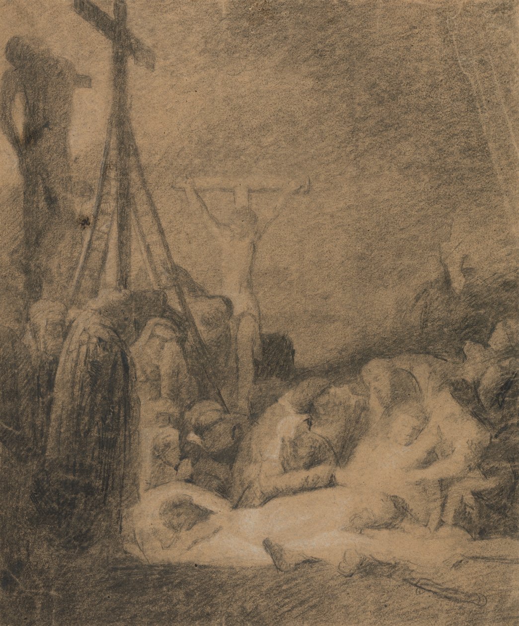 Çarmıha Gerilme Çalışması by Benjamin Robert Haydon
